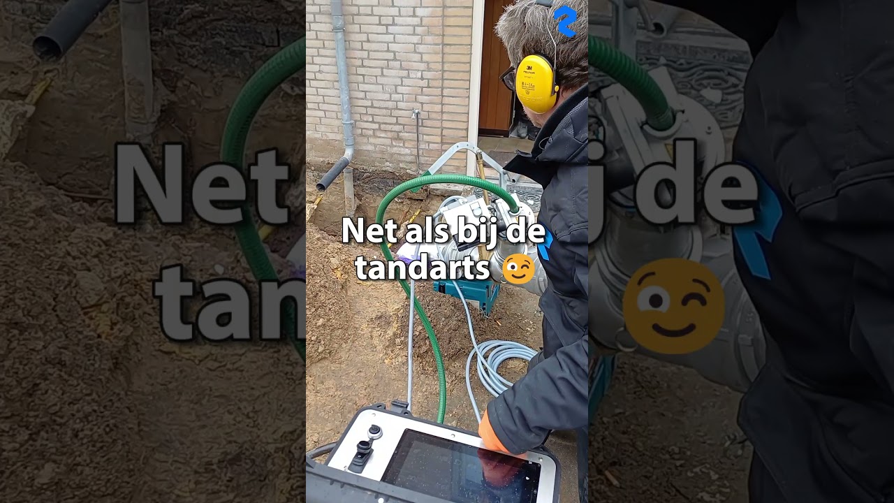 Kousrenovatie van rioleringen met UV-licht uitharding | Net als bij de tandarts 😉