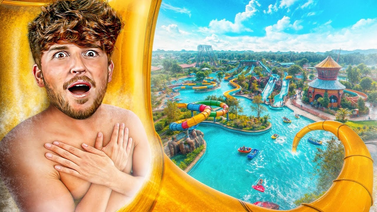 I Opened My Own WATERPARK!