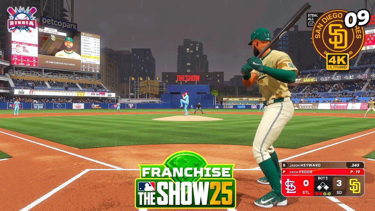 MLB The Show 25 San Diego Padres vs Cardinals: Franchise Mode #09 | Gameplay PS5 4K 60fps