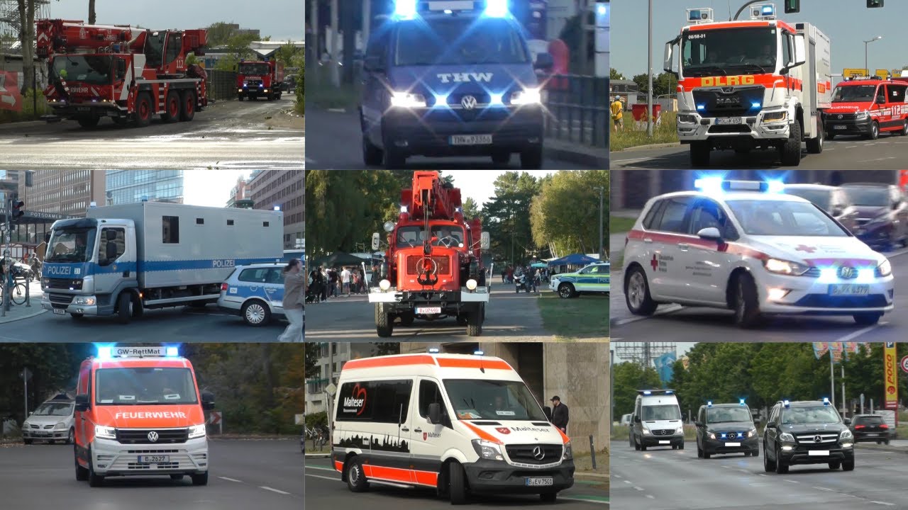 Best of Einsatzfahrten 2025 | Einsatzfahrten der Feuerwehr, Polizei, Katastrophenschutz uvm.