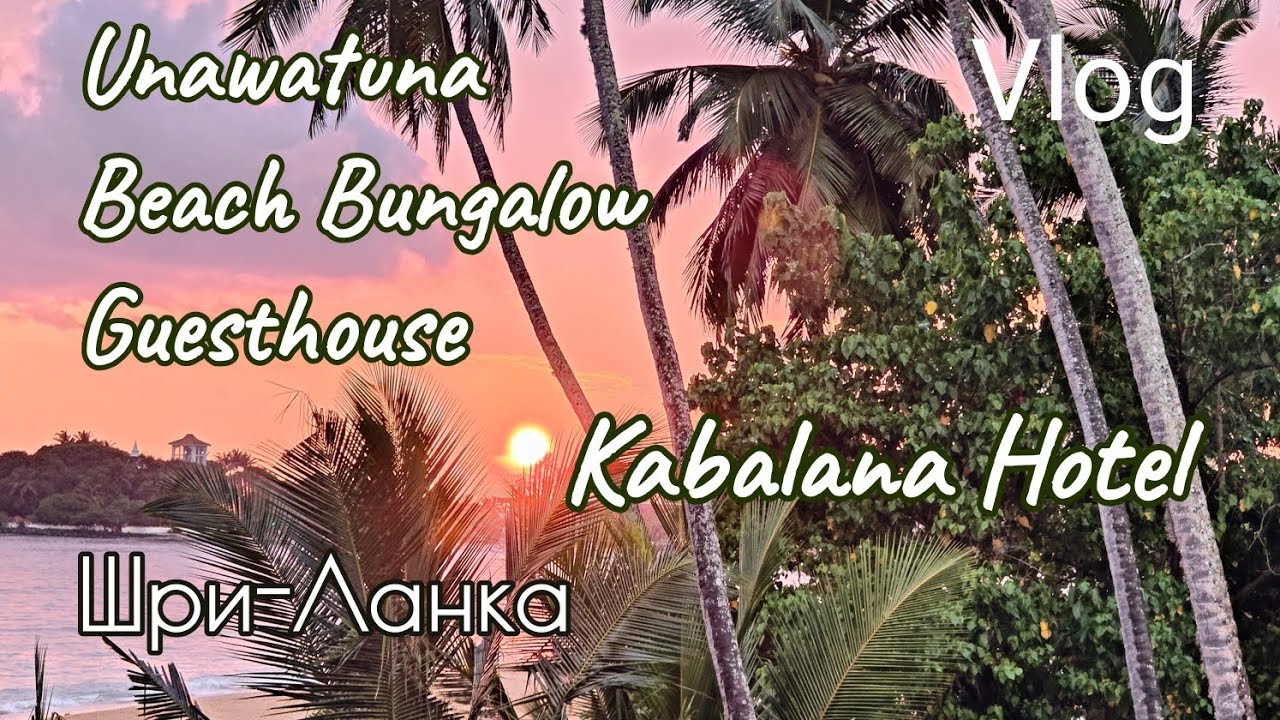 Шри-Ланка. Гестхаус Unawatuna Beach Bungalow. Отель Kabalana
