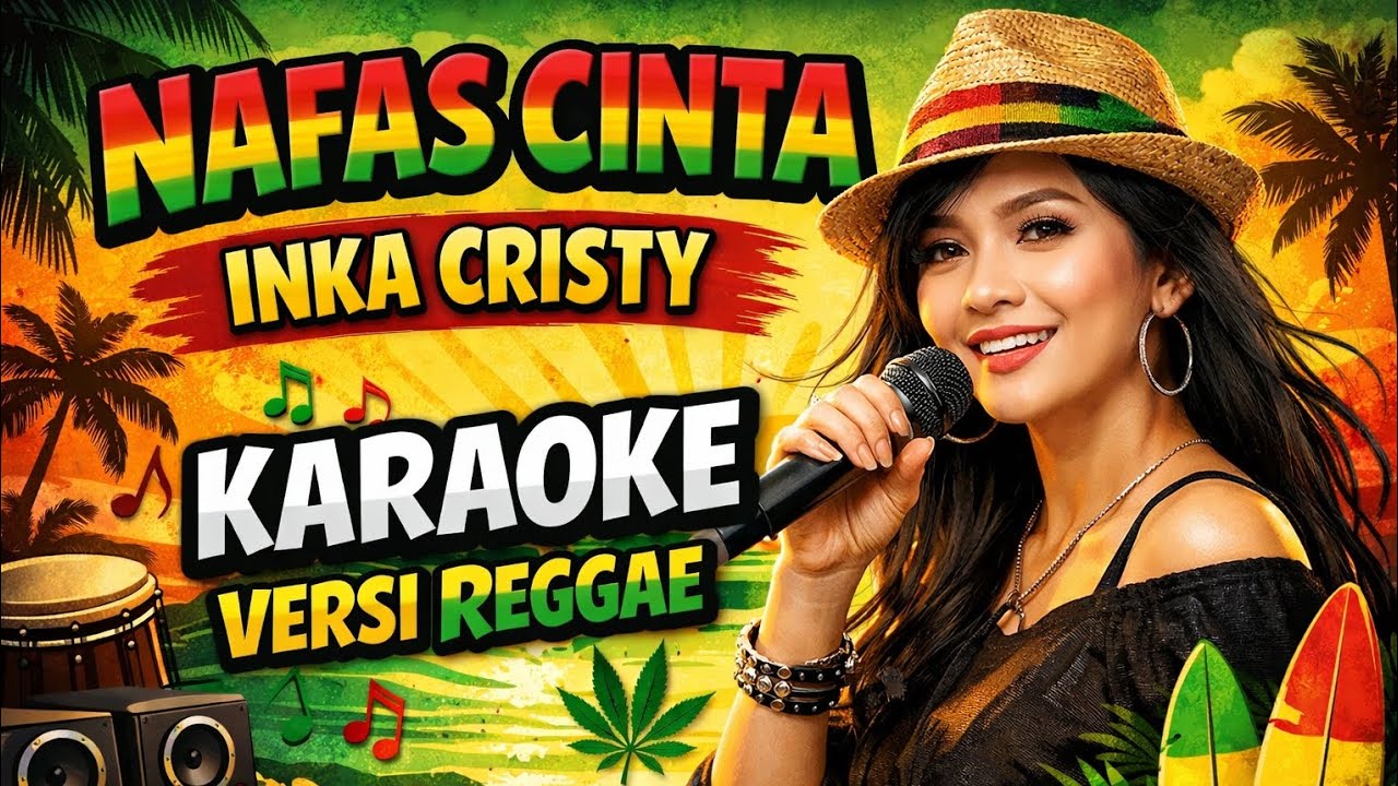 NAFAS CINTA - INKA CRISTY - KARAOKE - VERSI REGGAE - ARIYA COVER 