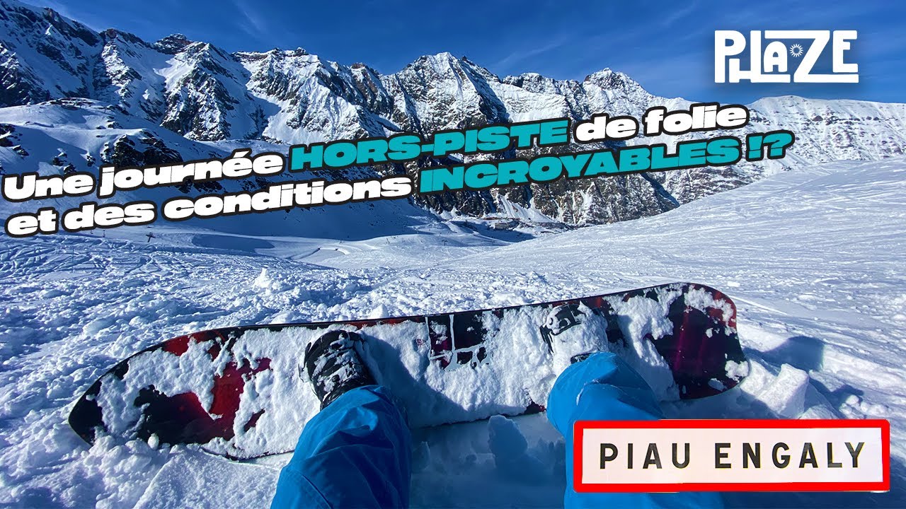 HORS-PISTE et CONDITIONS INCROYABLES à Piau Engaly !