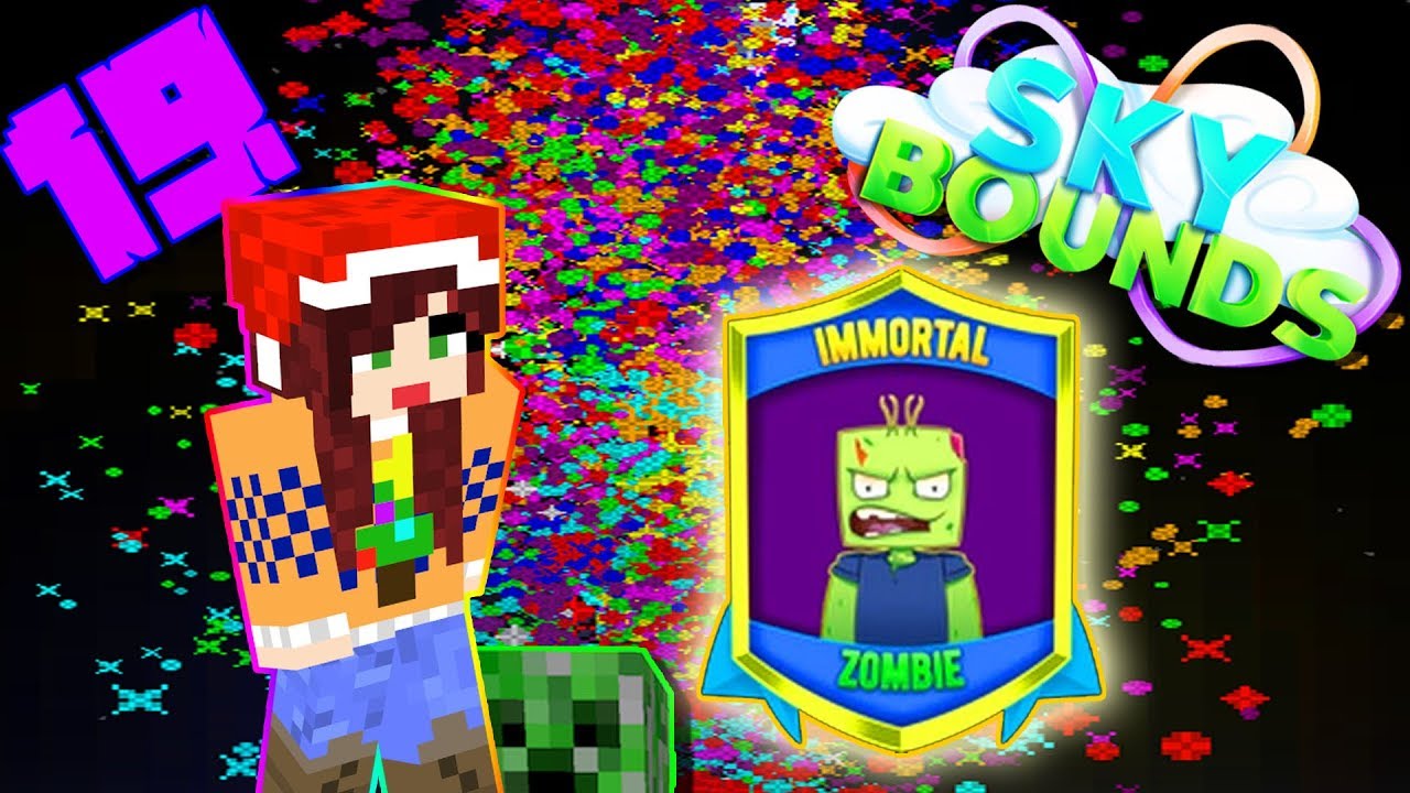 CAN WE UNLOCK OUR FAVE IMMORTAL KIT? Minecraft Skybounds - Monster Island - Episode 19