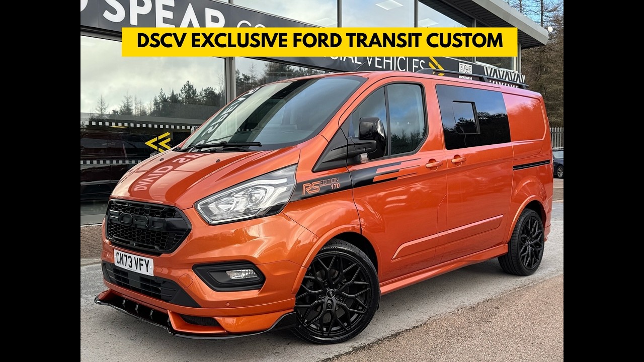 DSCV EXCLUSIVE FORD TRANSIT CUSTOM