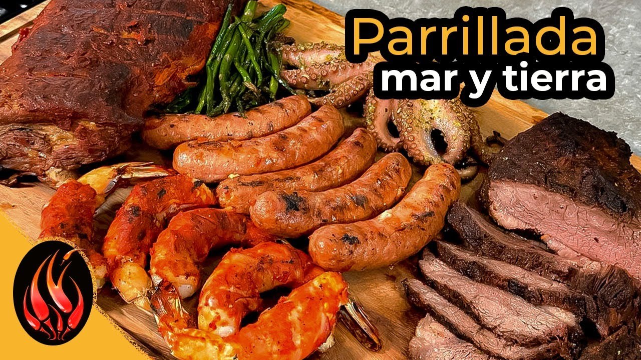 Una buena parrillada mar y tierra 5x1 | toque y sazon
