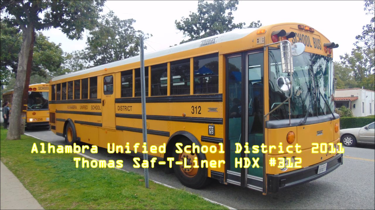 Alhambra Unified School District 2003 Thomas Saf-T-Liner HDX 