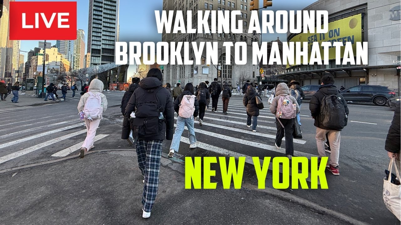 New York City: Walking Brooklyn |  Manhattan Live