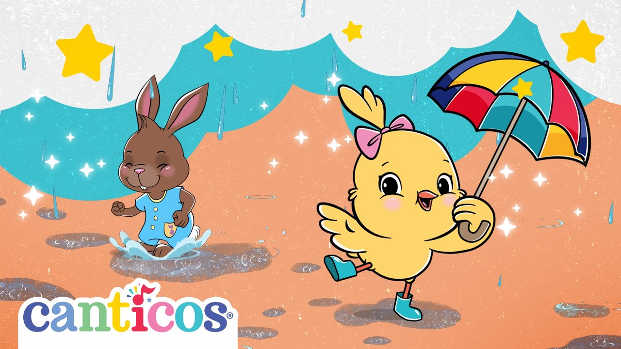 Que llueva, Que llueva 🐥☔Mix Canciones Infantiles y Bilingual Songs For Kids 🐥☔  | Canticos