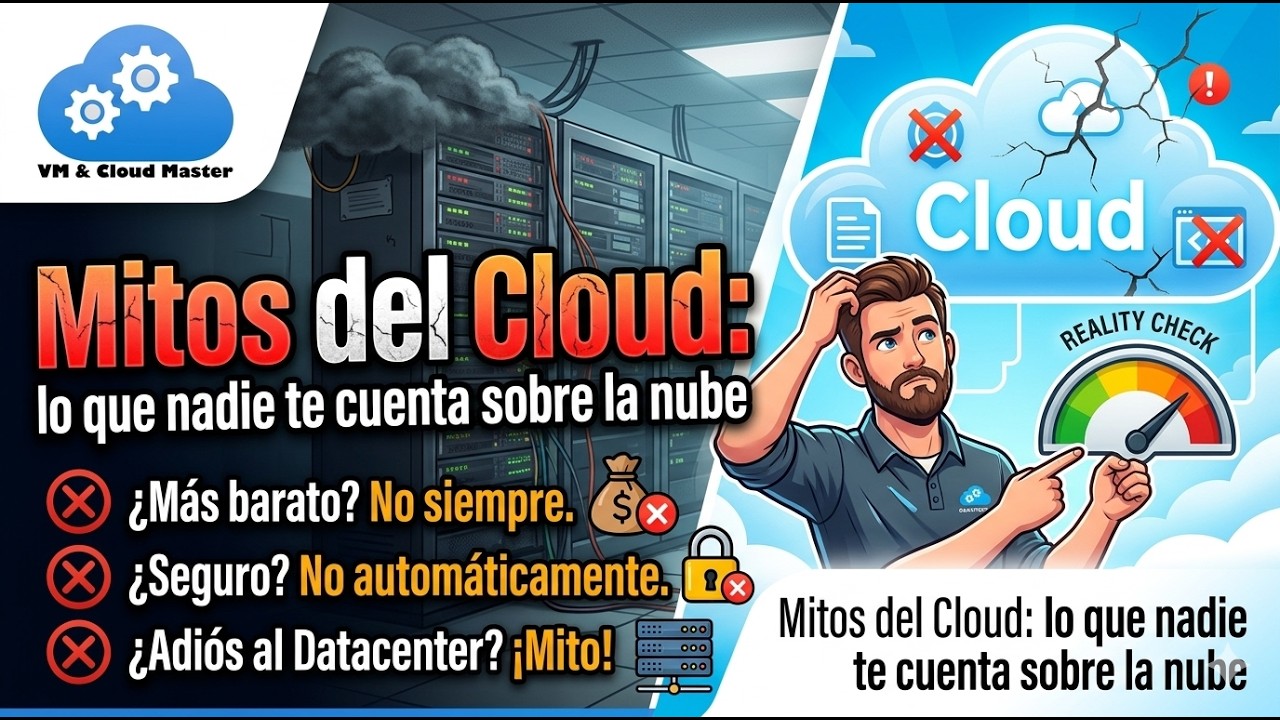 Mitos del Cloud: lo que nadie te cuenta sobre la nube #vmcloudmaster