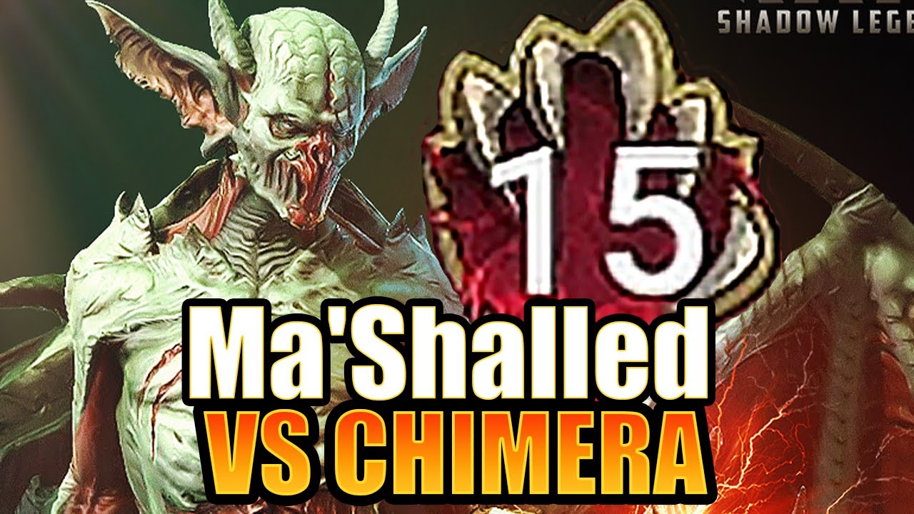 Ма'Шалед — шутник в рейде «Испытания химеры»: Shadow Legends