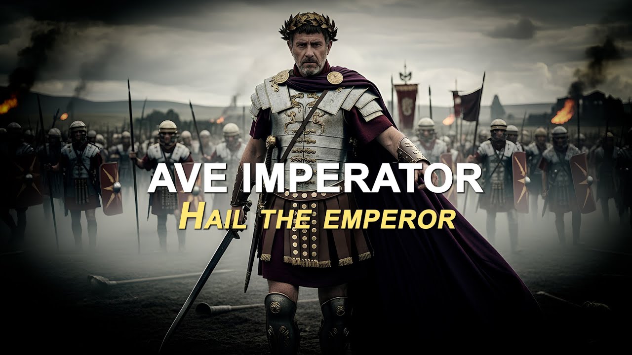 ⚔️ HAIL THE EMPEROR: Epic Roman Battle Music (Orchestral Choir) AVE IMPERATOR, Lyrics in English