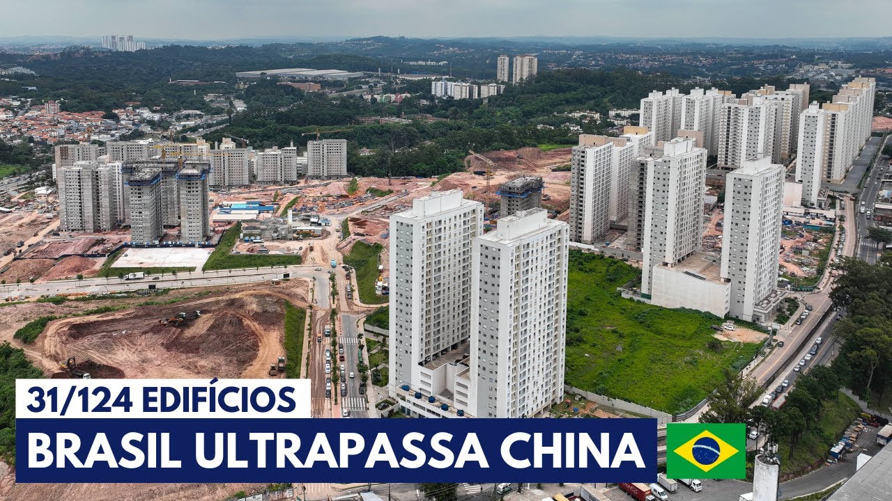 O Brasil Está Construindo o Maior Condomínio do Mundo com 100.000 Moradores!