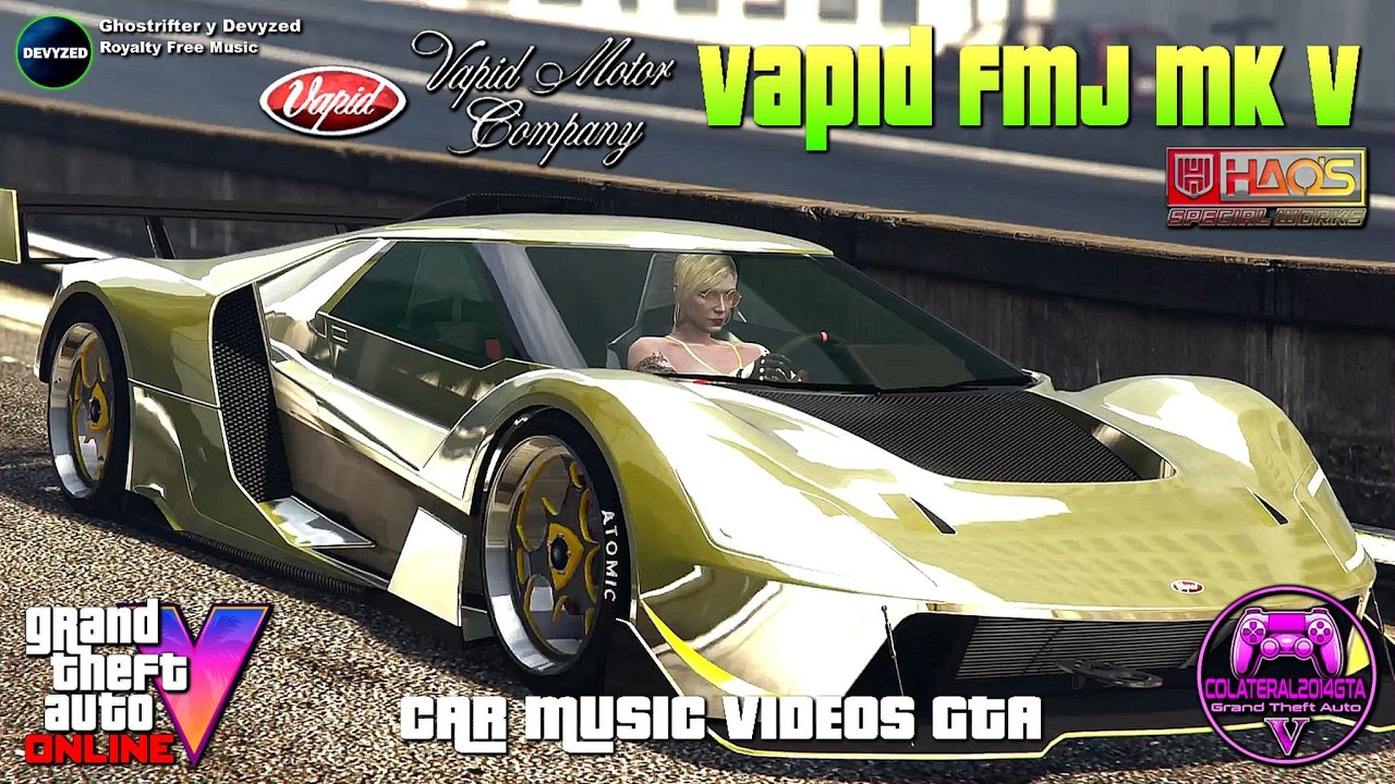 Vapid FMJ. MK V. Car Music Videos. GTA V. Autos de GTA Online.