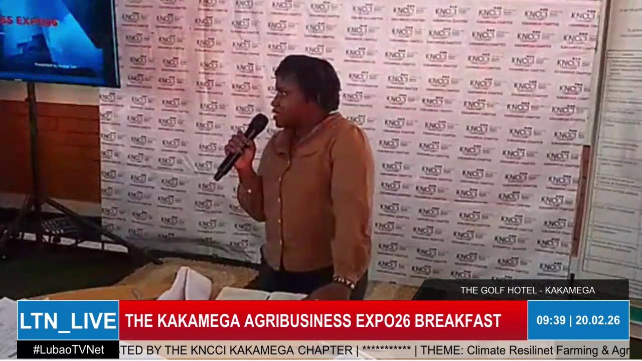 LIVE _ KAKAMEGA AGRIBUSINESS & TRADE EXPO26 BREAKFAST AT THE GOLF HOTEL KAKAMEGA