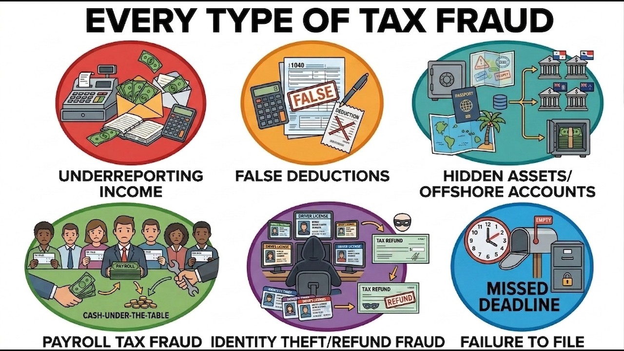 Every Type of Tax Fraud Explained