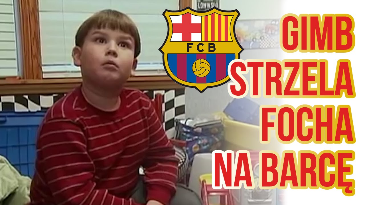 Gimb strzela focha na Barcę :D