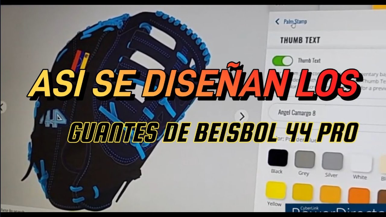 44 PRO GLOVES | Así se diseña UN GUANTE de tipo PROFESIONAL! 