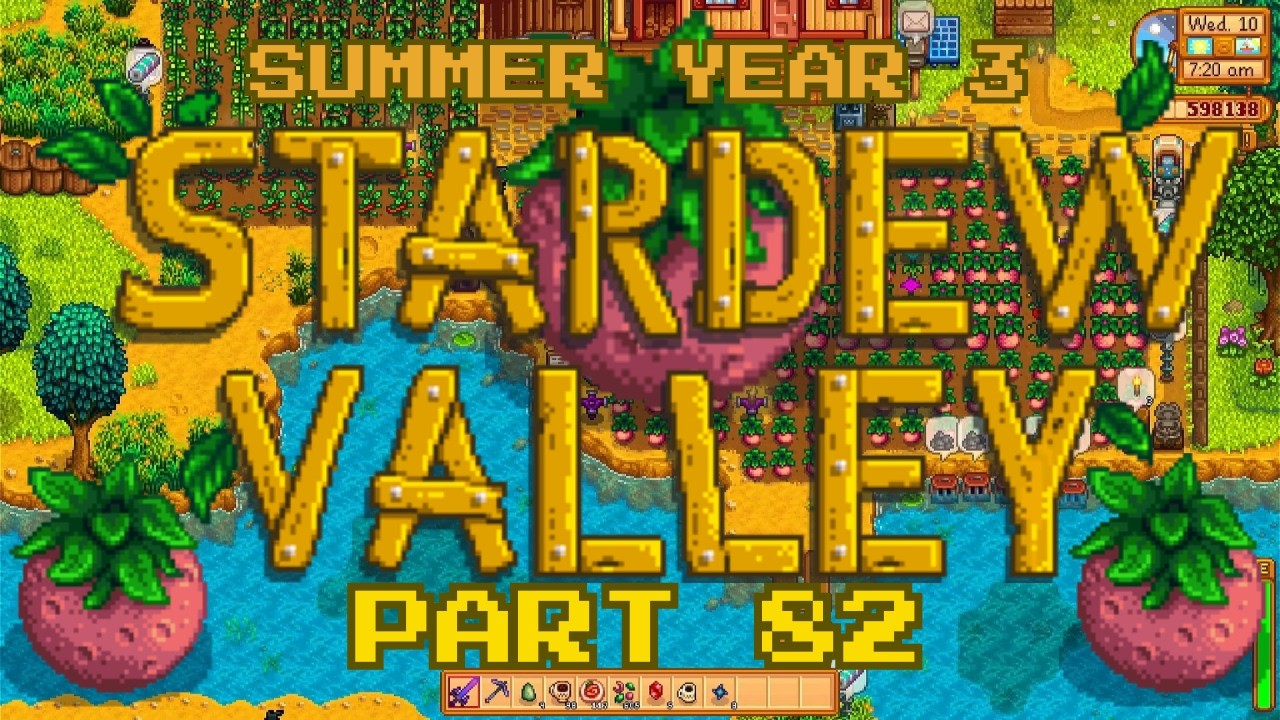 (Let's Play) Stardew Valley part 82 (2nd giant crop!)
