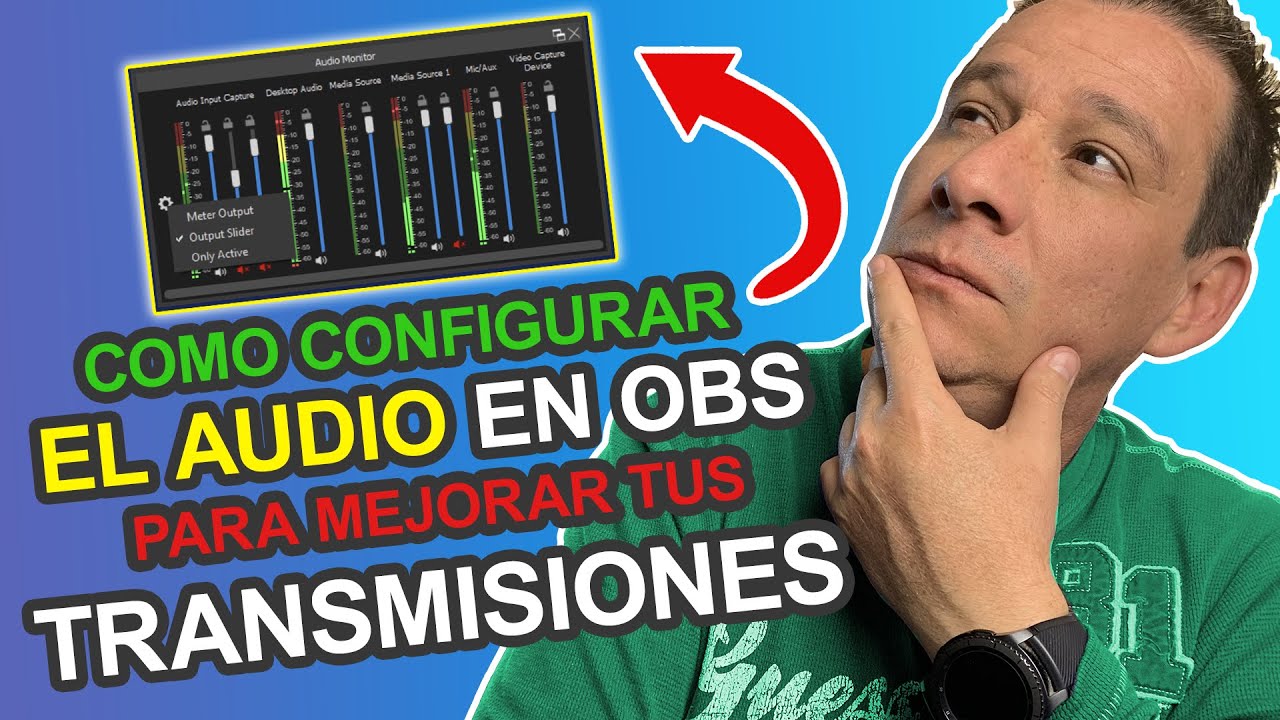 Como configurar el audio en OBS 2025