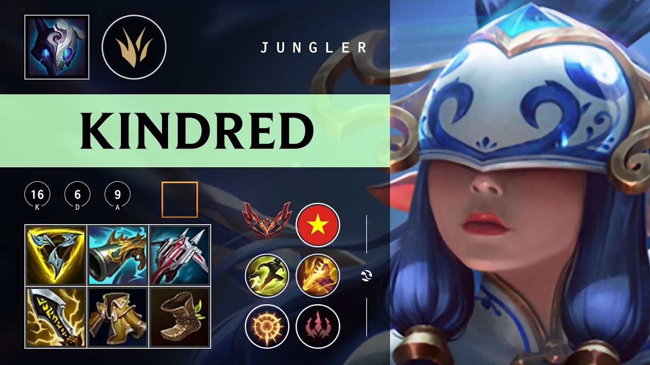 Kindred Jungle vs Vi - VN Grandmaster Patch 26.03