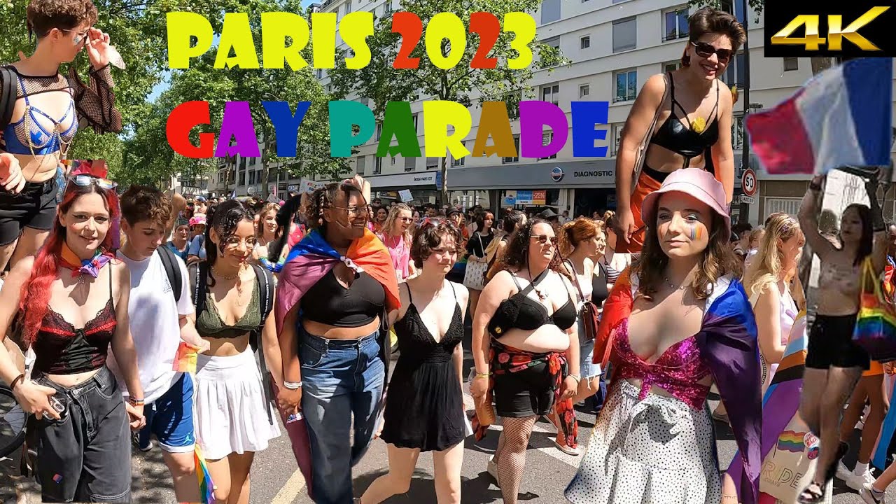 Paris. Lesbian city. I found lesbians in paris much happier than others. Paris gay pride part 1-20