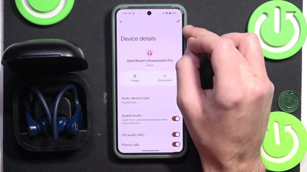 BEATS Powerbeats Pro 이름 바꾸기 (Android에서)