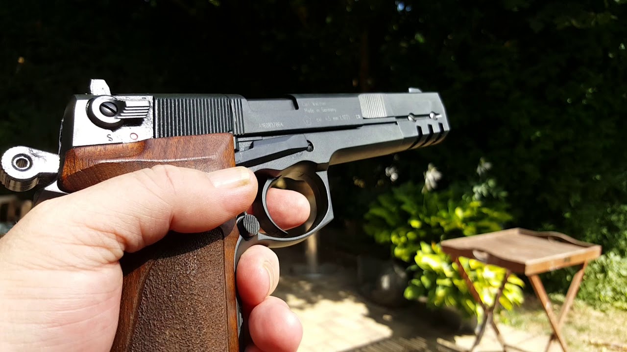 Walther CP88 Competition Co2--PräzisionsDurchschlag mit IMPACT-Diabolos   by WPU