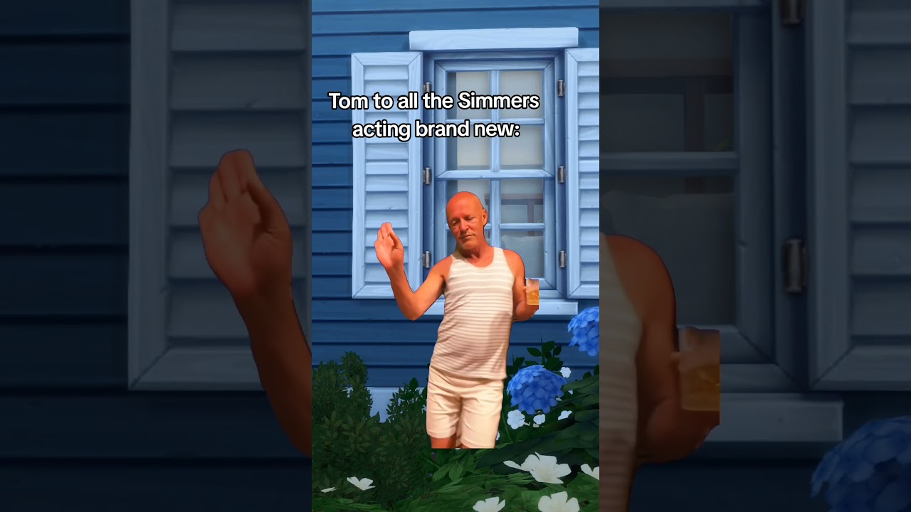 Tom's Message To Simmers That Ignore Him #simmer #ts4 #thesims4