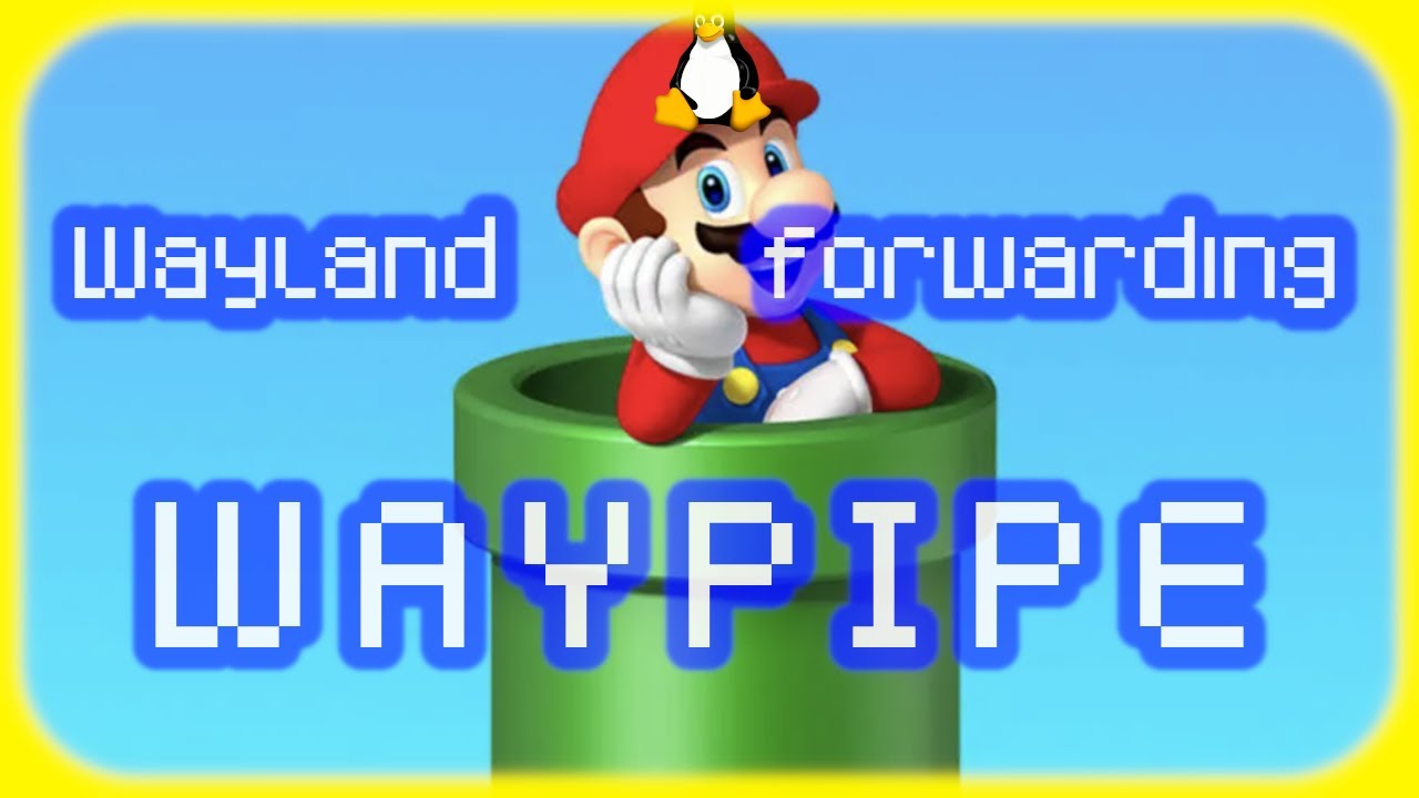 Waypipe in Action: Wayland Remote GUI Over SSH