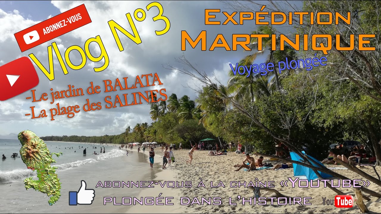 [Vlog n°3] (Le jardin de Balata et la plage des Salines)