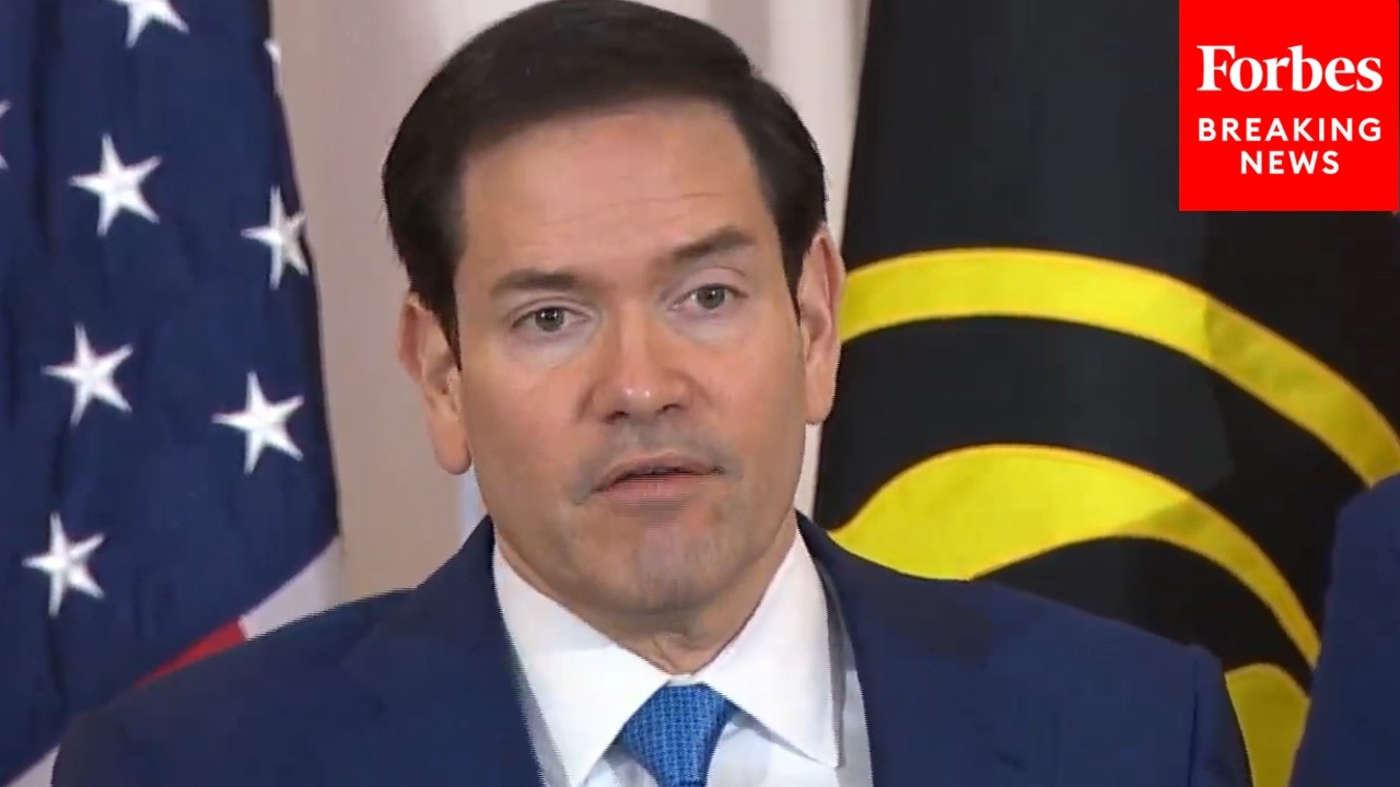 Secretary of State Marco Rubio Speaks At U.S. Hostage and Wrongful Detainee Flag Raising Ceremony