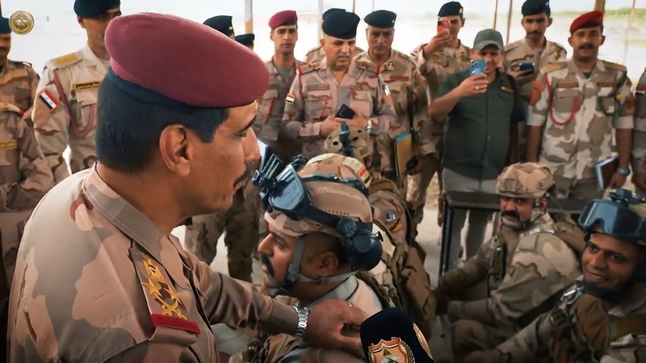 رئيس أركان الجيش يزور قيادة الفرقة المدرعة التاسعة