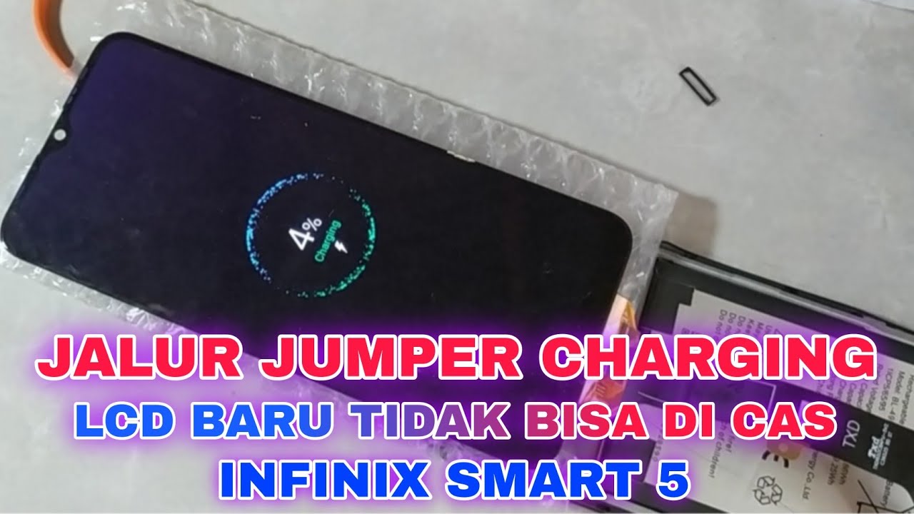 LCD BARU INFINIX SMART5 TIDAK BISA DI CHARGE || JALUR JUMPER INFINIX SMART 5 NOT CHARGING SOLUTION