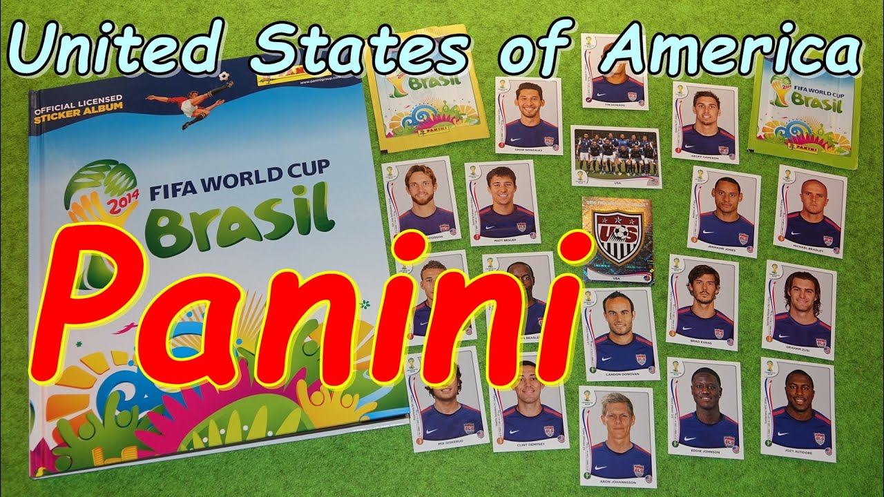 Panini Sticker Fifa World Cup 2014 Brasil Lucky Bag stickers Paninialbum
