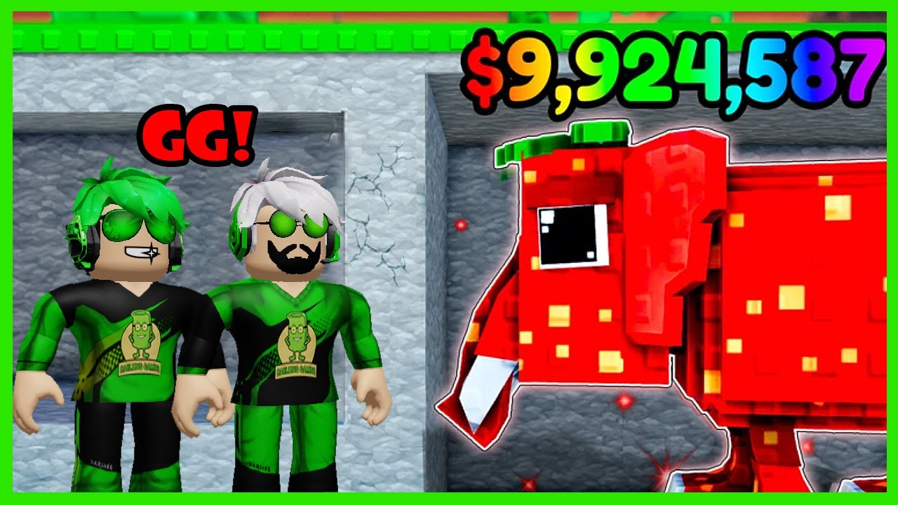 Darlung & Wak Darlung Menambang Hingga Dasar Bumi Untuk Mendapatkan Brainrot Terlangka Di Roblox