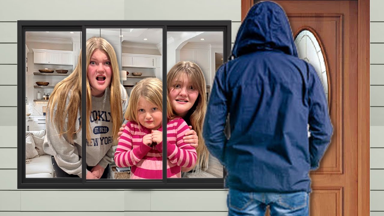 HiDE! Someone BROKE into our VACATiON HOME!