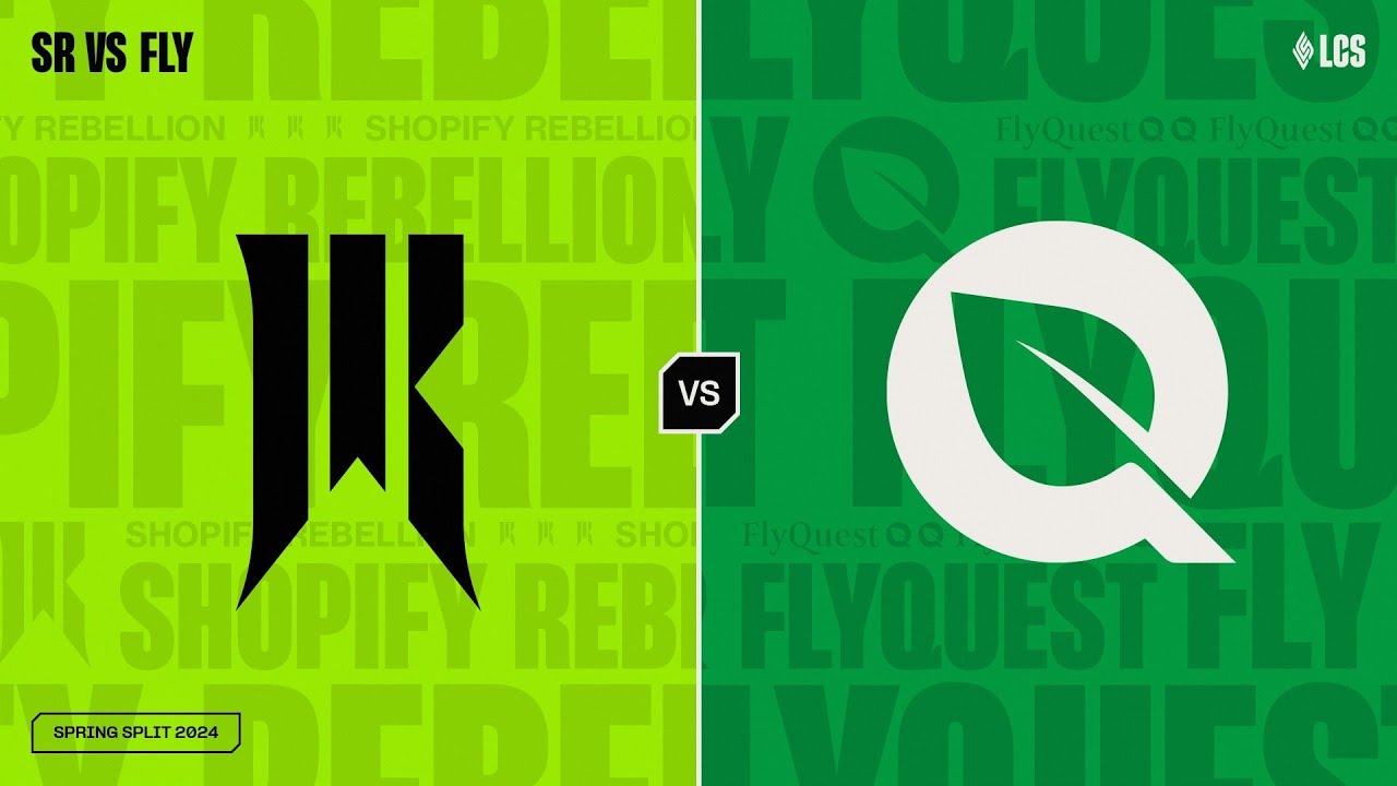 SR v FLY - Week 4 Day 1 | LCS Spring Split | Shopify Rebellion v FlyQuest (2024)