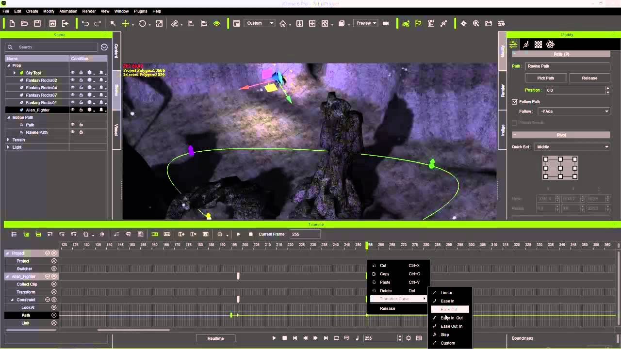 iClone 6 Tutorial - Using Paths Part 1: Prop Movement