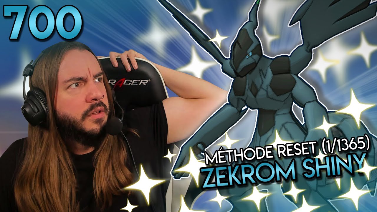 LE 700 ÈME SHINY : ZEKROM SHINY | LIVE REACTION | Pokemon USUL