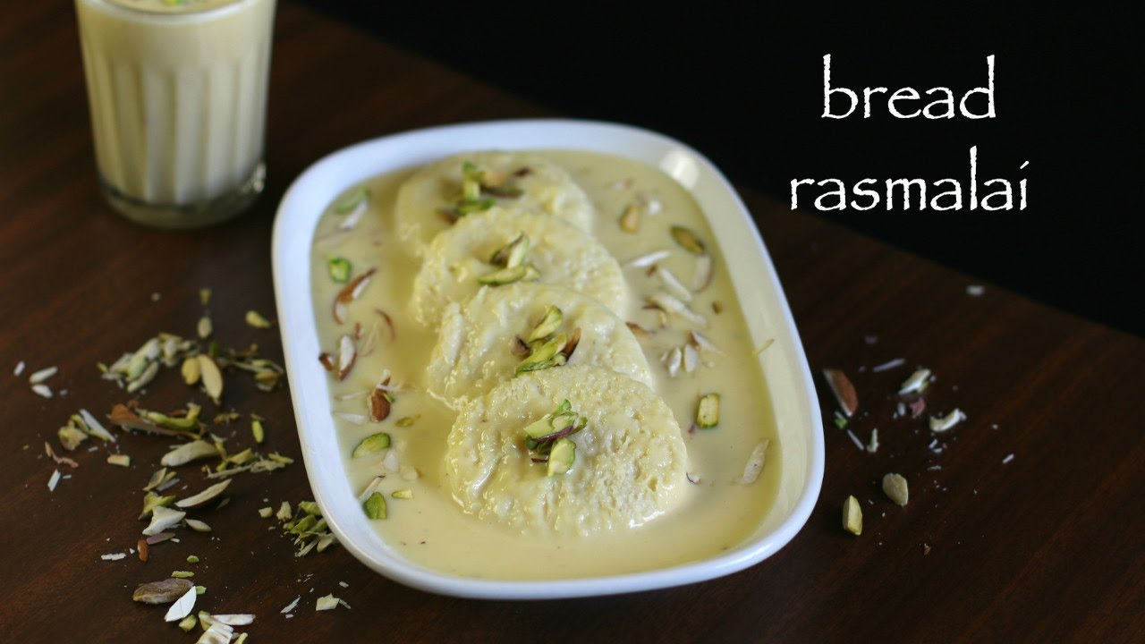 bread rasmalai recipe | bread ki rasmalai with milkmaid | instant rasmalai