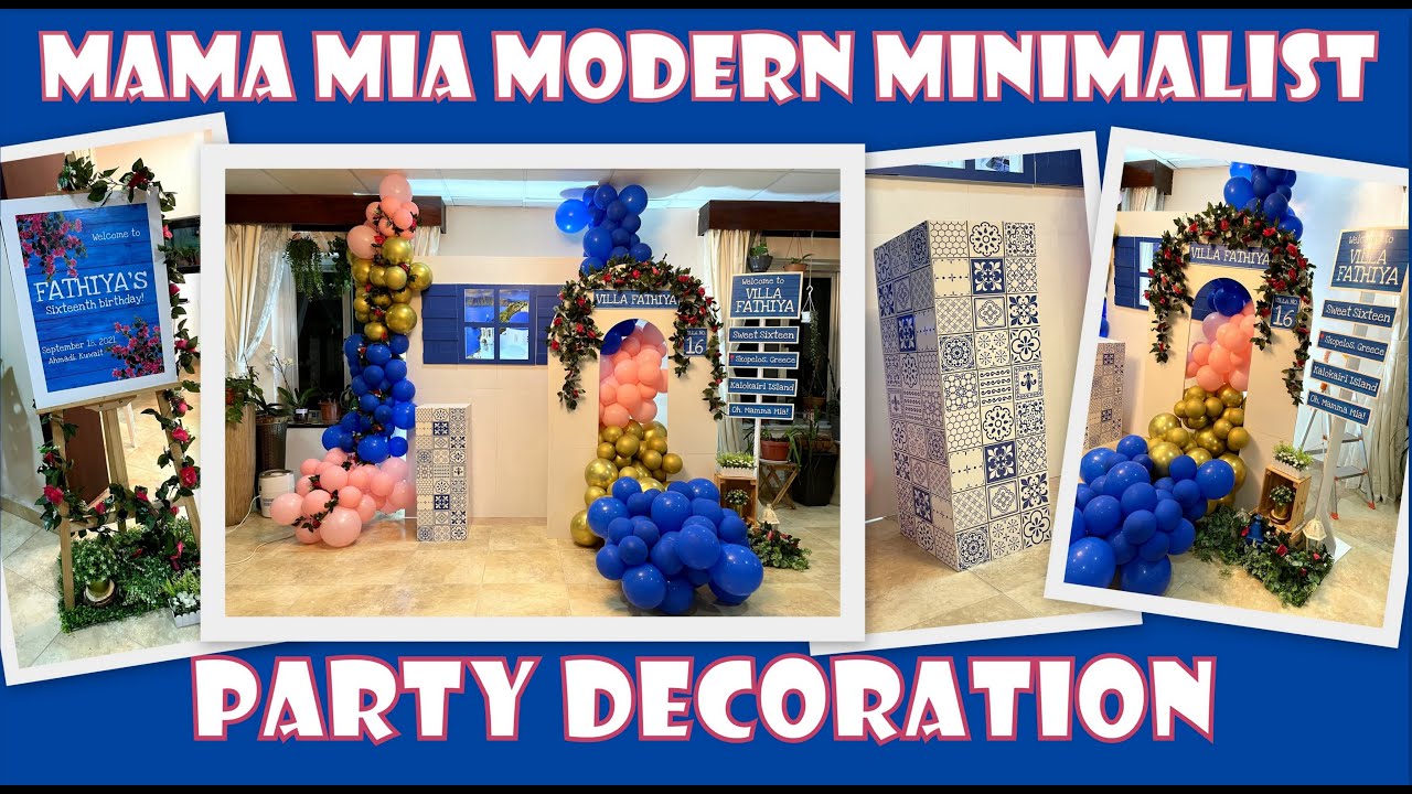 MAMMA MIA PARTY | PARTY DECORATION
