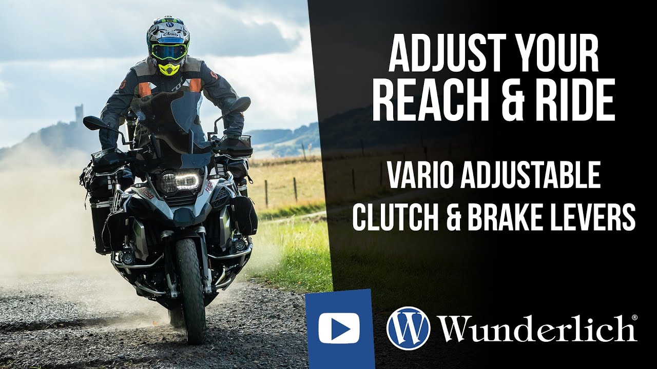 Adjust Your Reach and Ride | Wunderlich Vario Brake & Clutch Levers for BMW Motorcycles