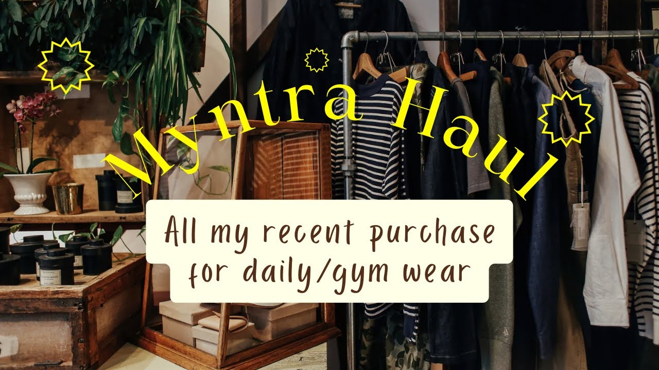 Myntra Gym Wear Haul 🔥 Sports + Daily Activewear Try-On & Review