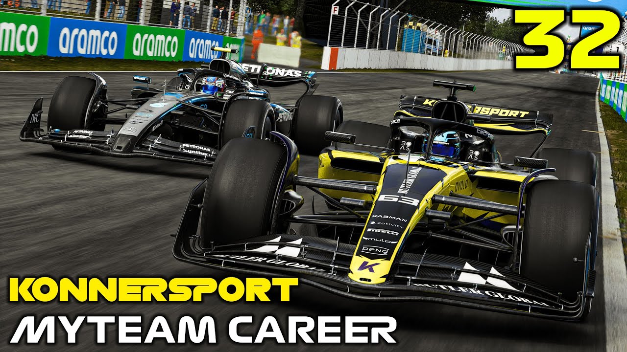 Mercedes Pushes Back In The Championship In Canada! | F1 25 MyTeam Career