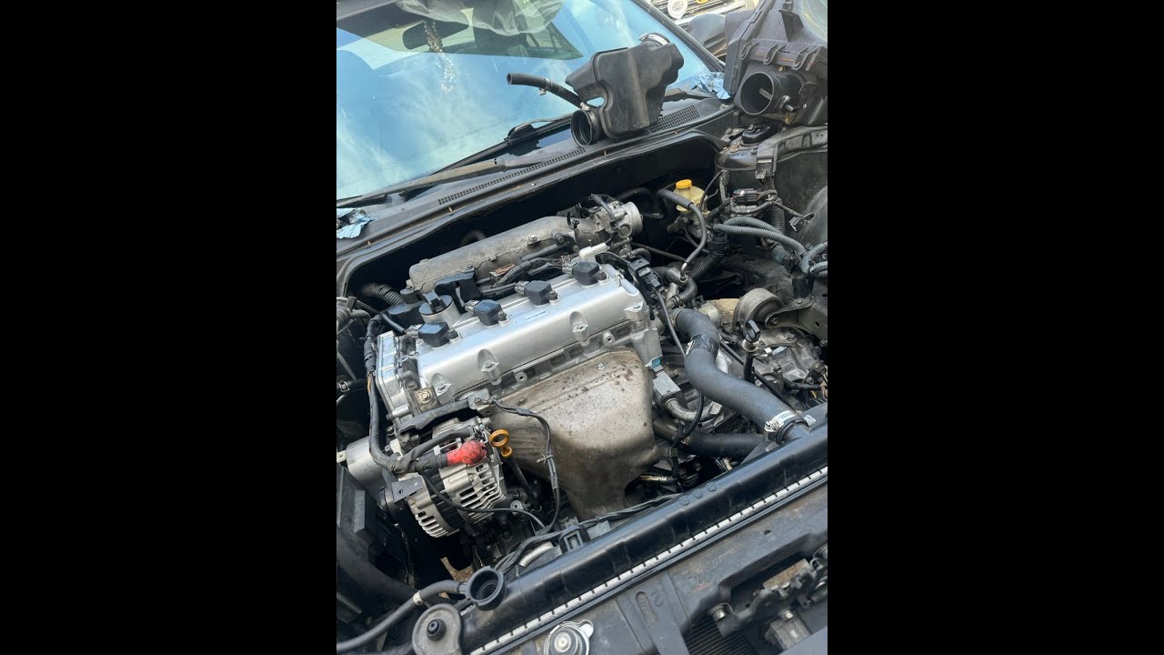 06 Nissan Altima 2.5 S двигатель ремонт QR25DR часть 6