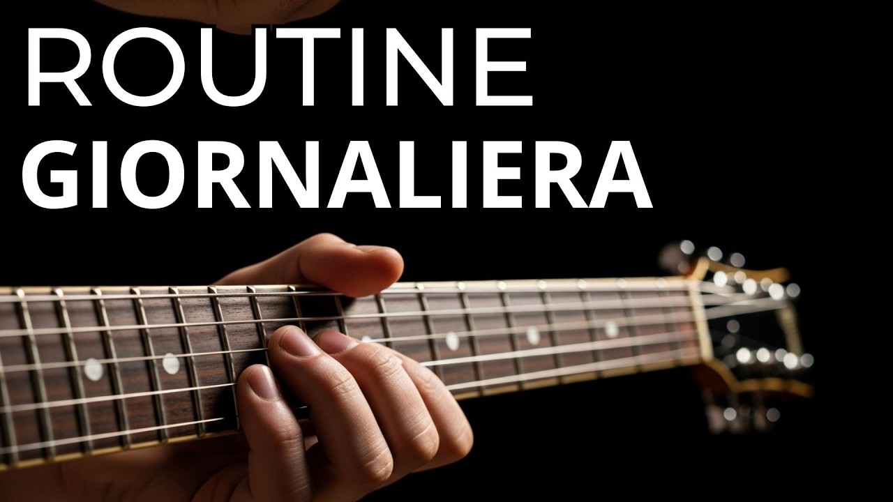 5 cose da PRATICARE ogni singolo giorno sulla CHITARRA  per RISPARMIARE decenni di FRUSRTAZIONE