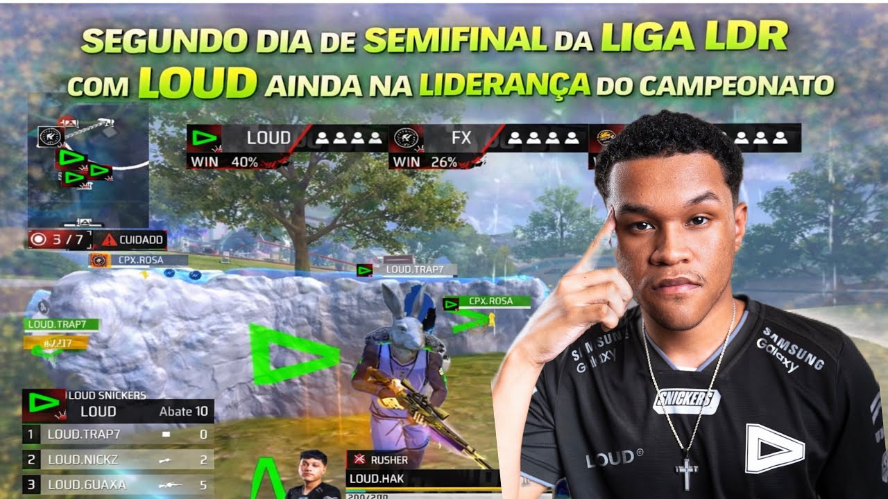 SEGUNDO DIA DE SEMIFINAL DA LIGA LDR: LOUD SEGUE NA LIDERANÇA DA TABELA GERAL COM 208 PONTOS🔥