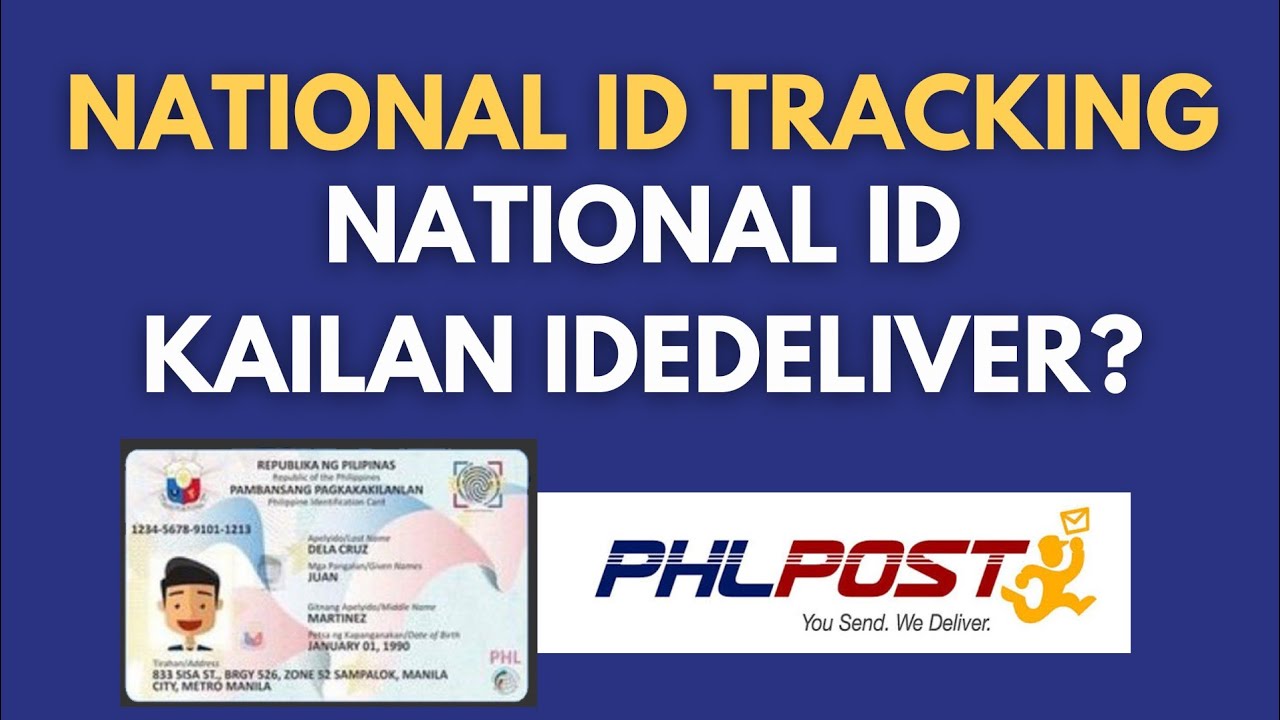 HOW TO TRACK NATIONAL ID DELIVERY STATUS #nationalid #nationalidtracking #phlposttracking