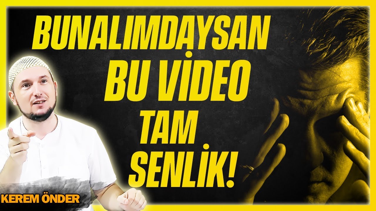 RUHUN MU DARALIYOR? - BU VİDEODAN SONRA RAHATLAYACAKSIN! / Kerem Önder